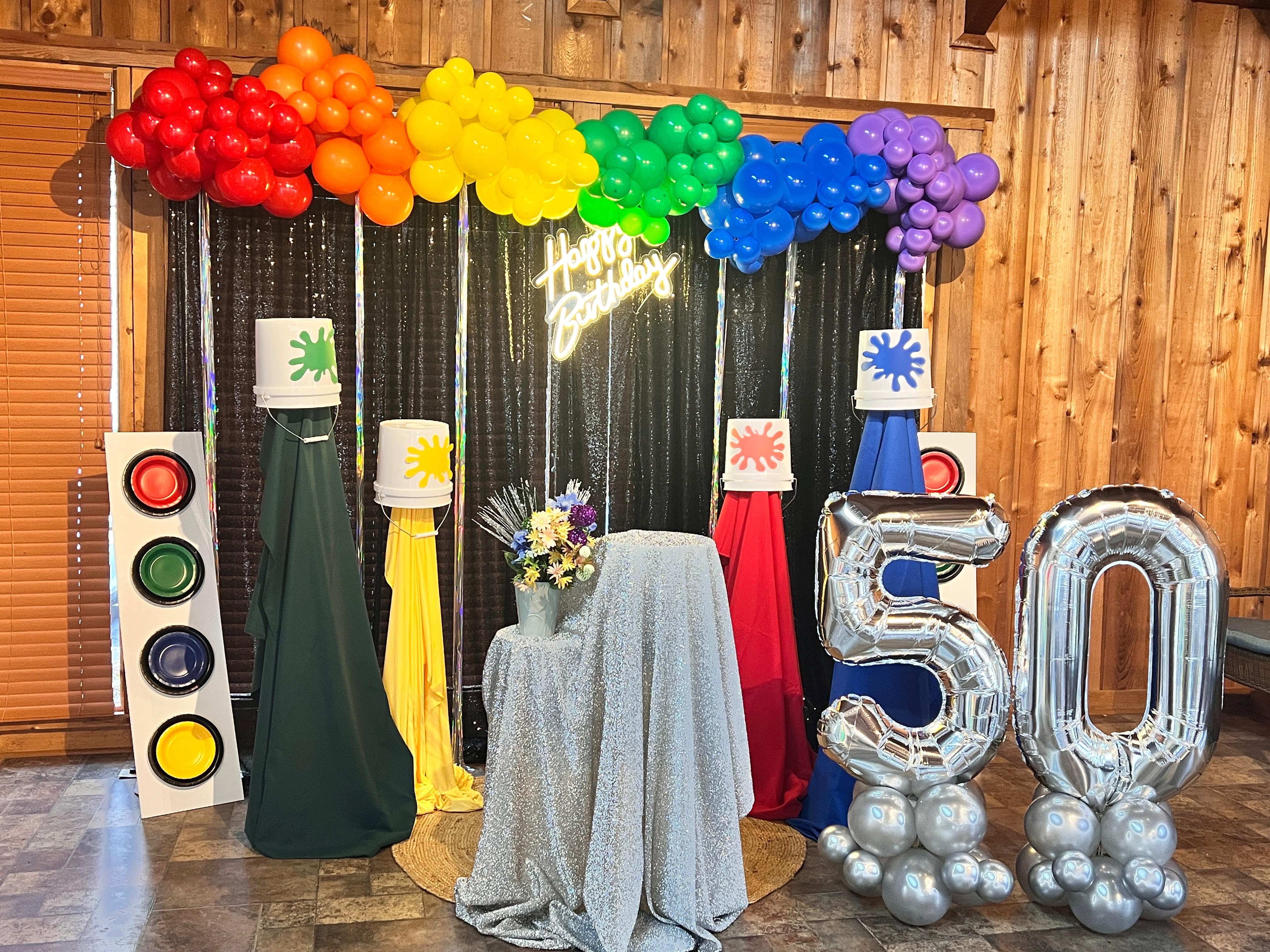 Sparkle and Spritz Event Setup
