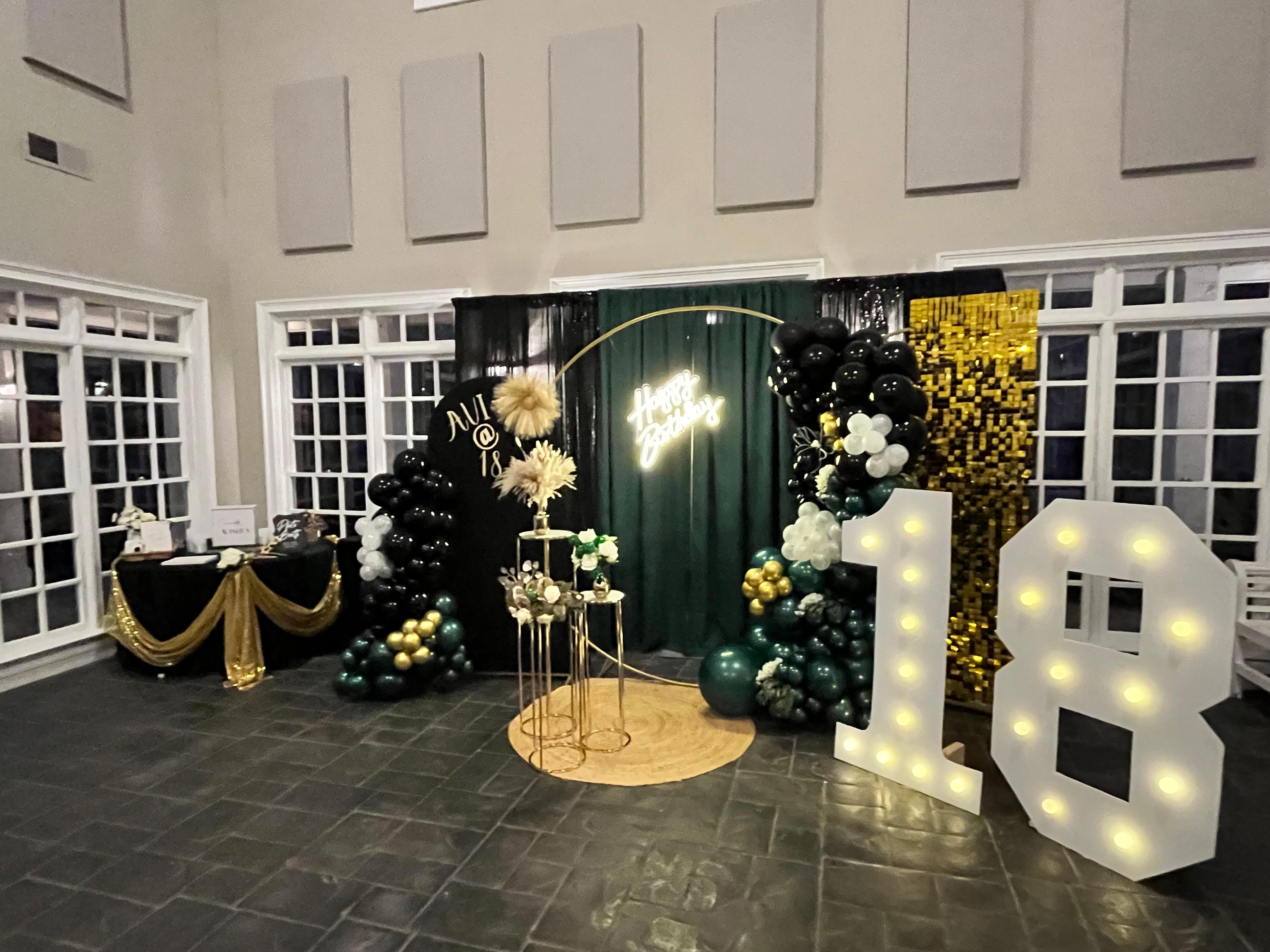 Sparkle and Spritz Event Setup